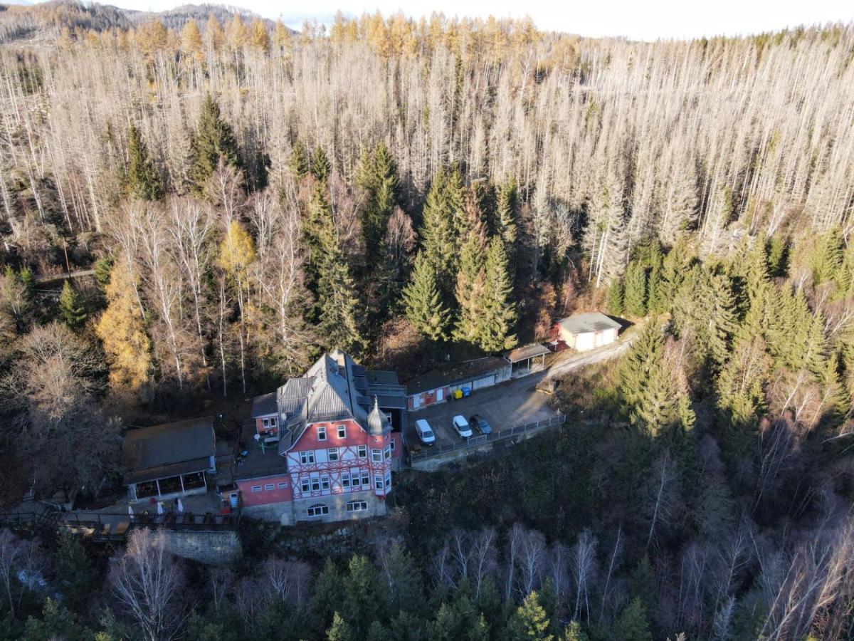 Waldgasthaus & Berghotel Steinerne Renne 韦尼格罗德 外观 照片