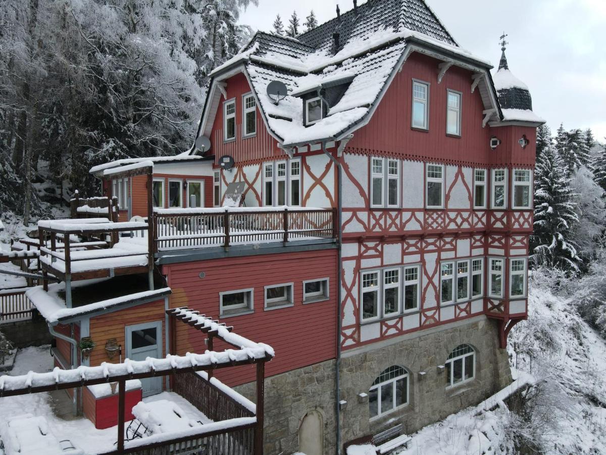 Waldgasthaus & Berghotel Steinerne Renne 韦尼格罗德 外观 照片