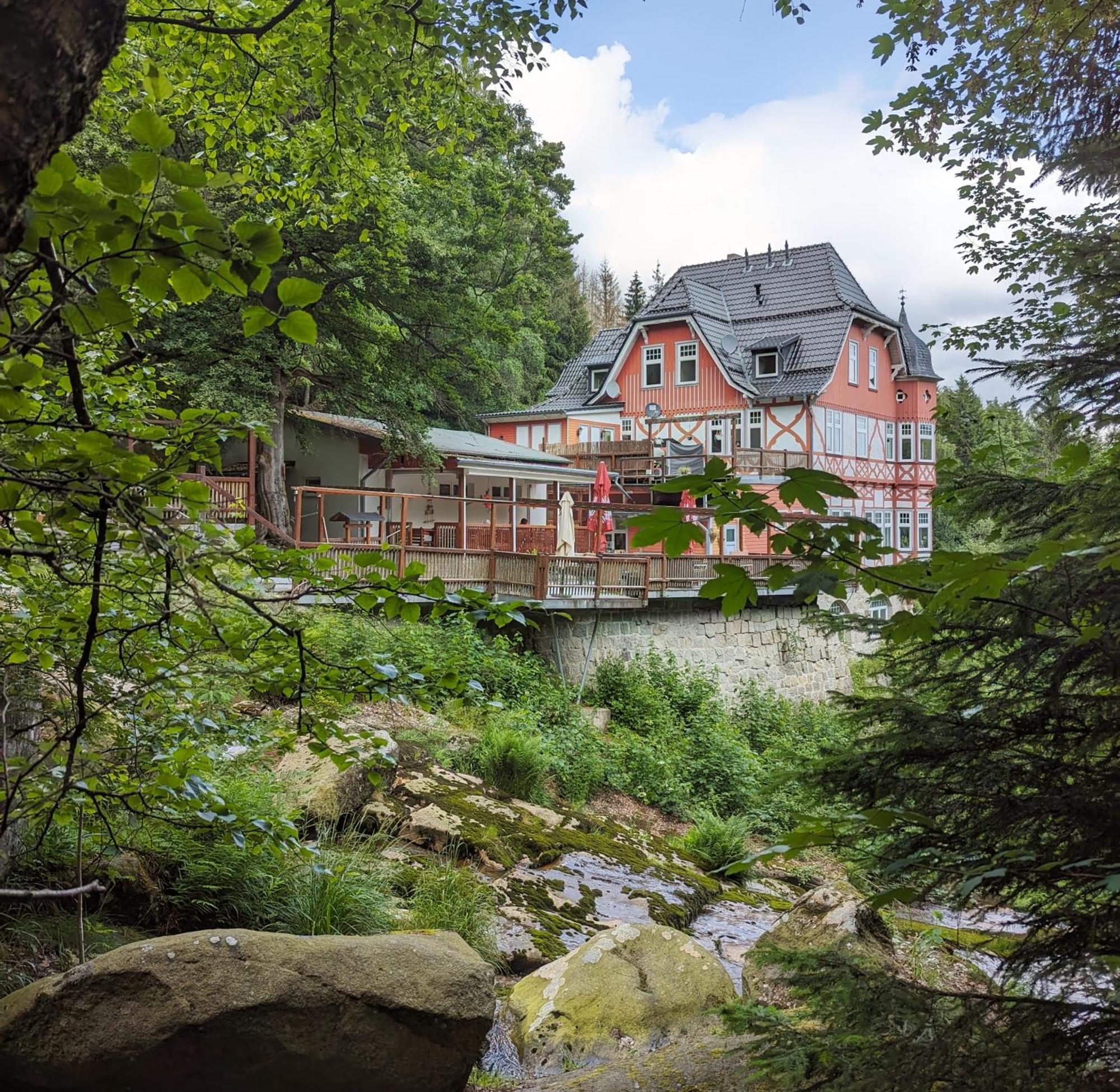 Waldgasthaus & Berghotel Steinerne Renne 韦尼格罗德 外观 照片